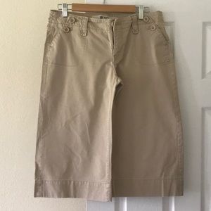 GAP Original LOW RISE Khaki Capris